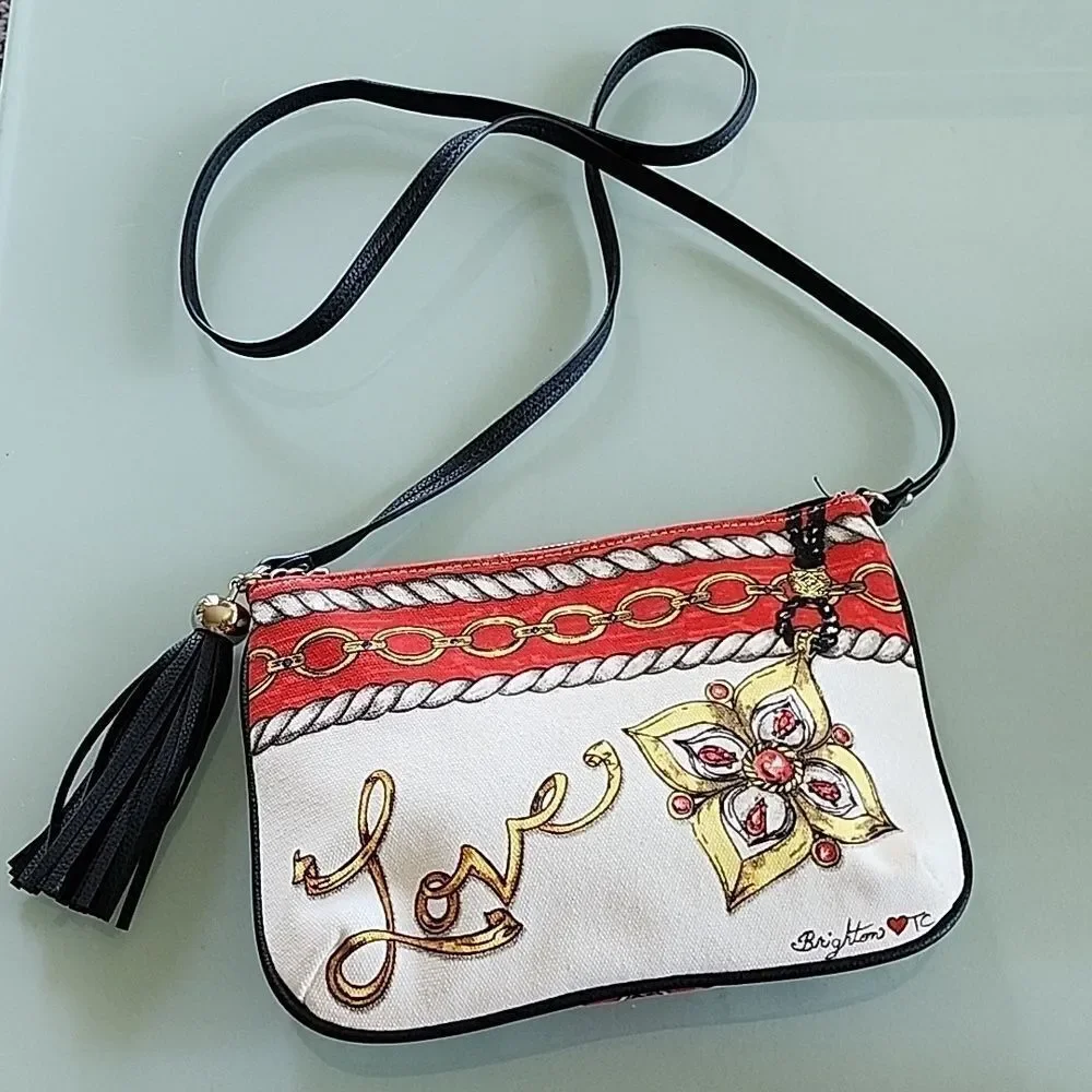 Brighton Boho Hippie Retro Y2K Crossbody in Like New Condition